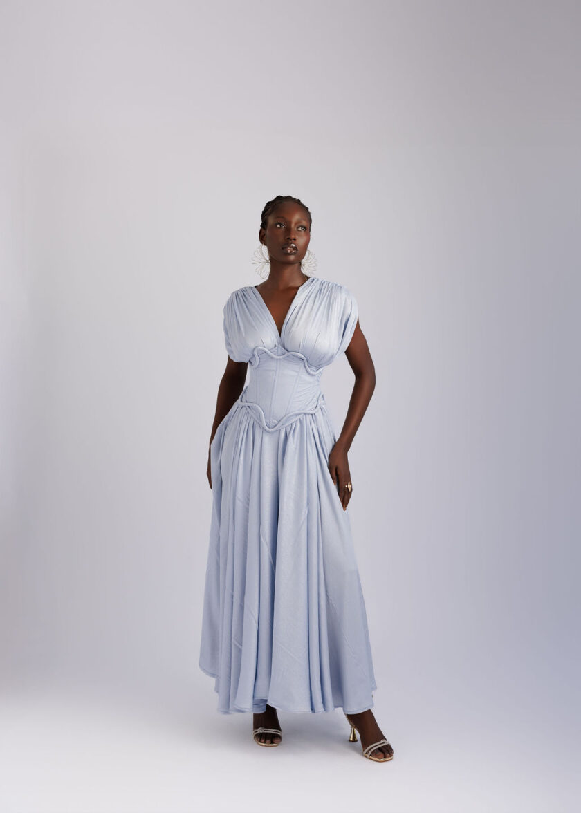 THE KANE MAXI - Powder Blue - Image 4
