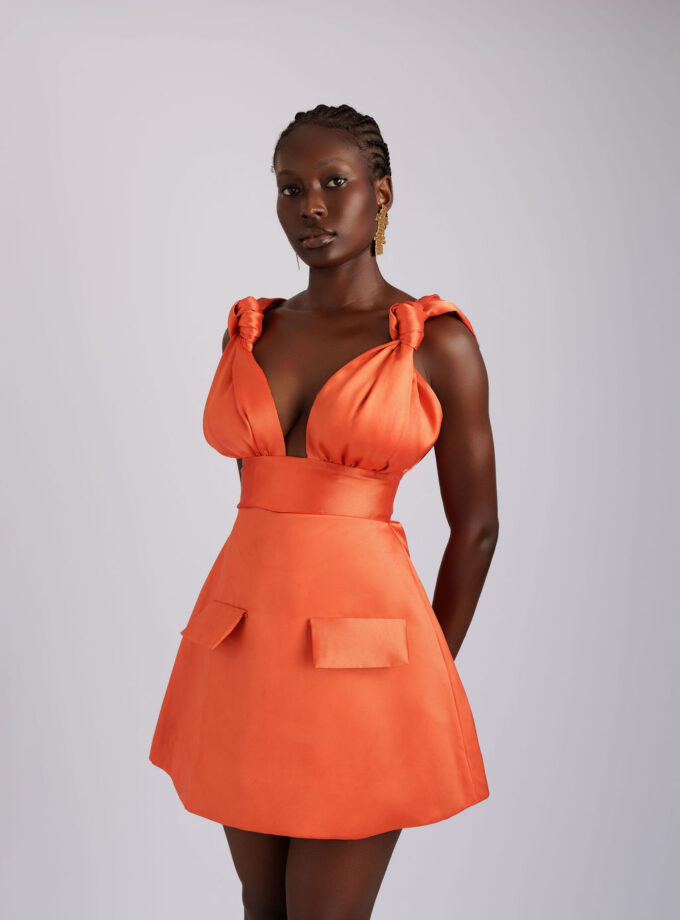 KAIA DRESS - Orange