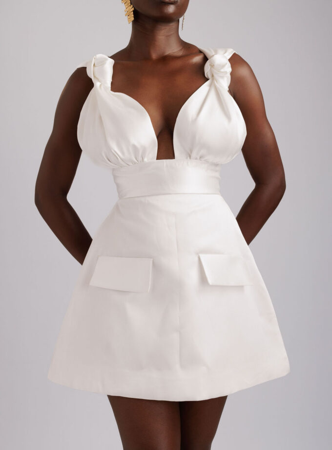 KAIA DRESS - White