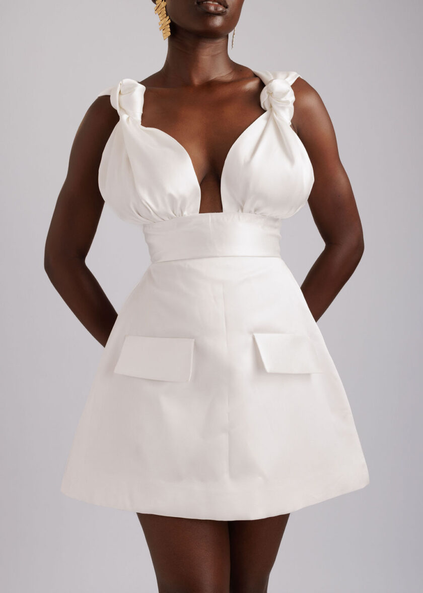 KAIA DRESS - White - Image 4
