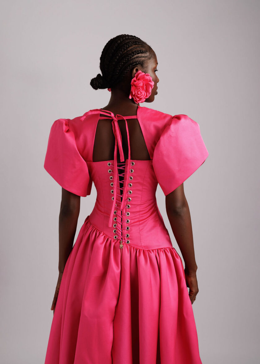 BELLA DRESS - Pink - Image 4