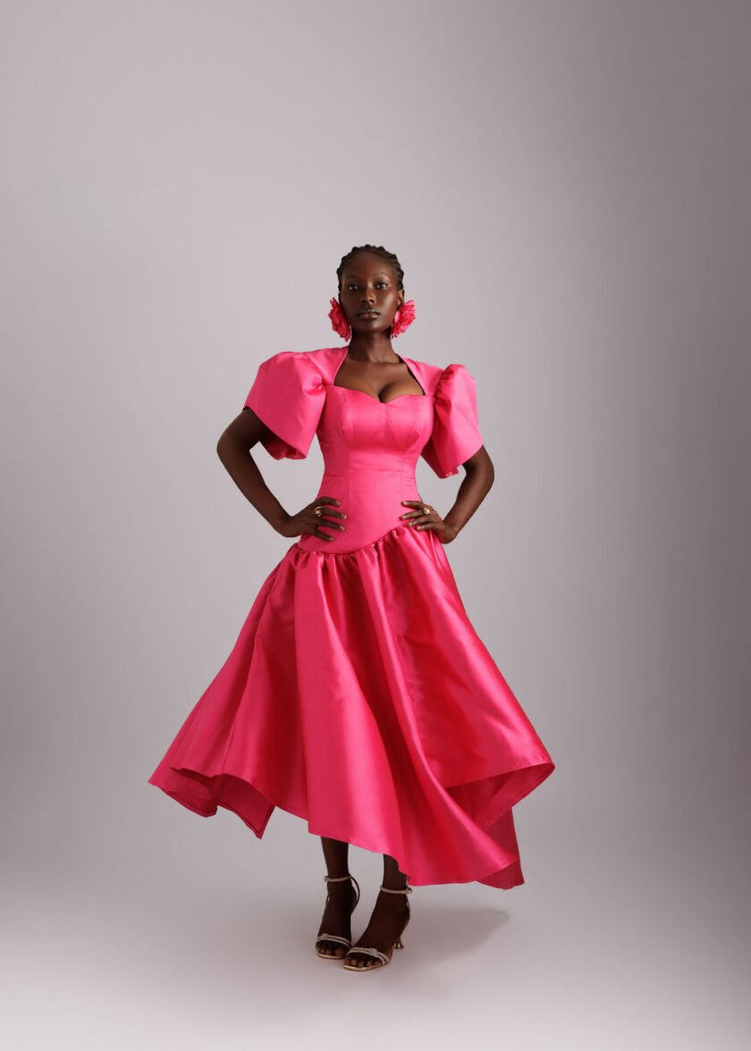 BELLA DRESS - Pink - Image 3