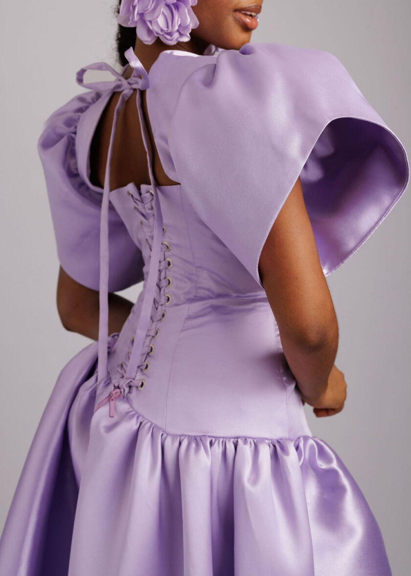 BELLA DRESS - Lavender - Image 3