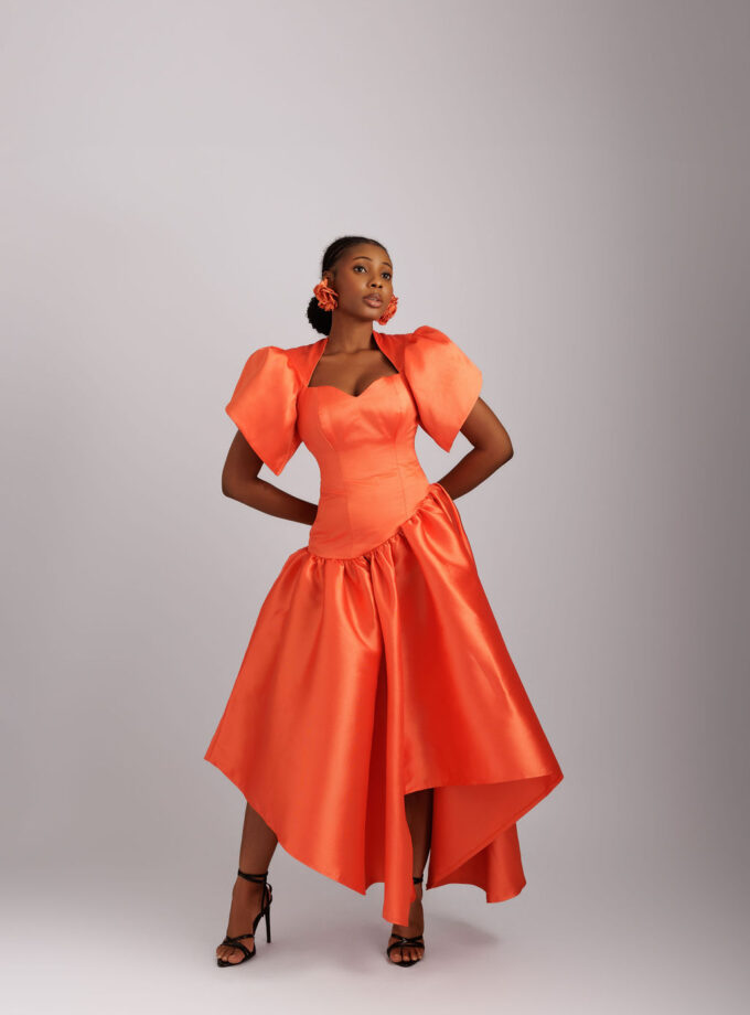 BELLA DRESS - Orange