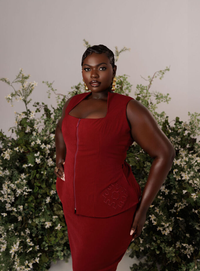 The Audrey Set - Burgundy