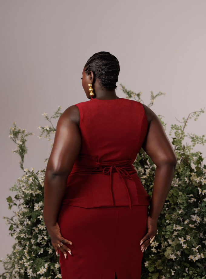 The Audrey Set - Burgundy