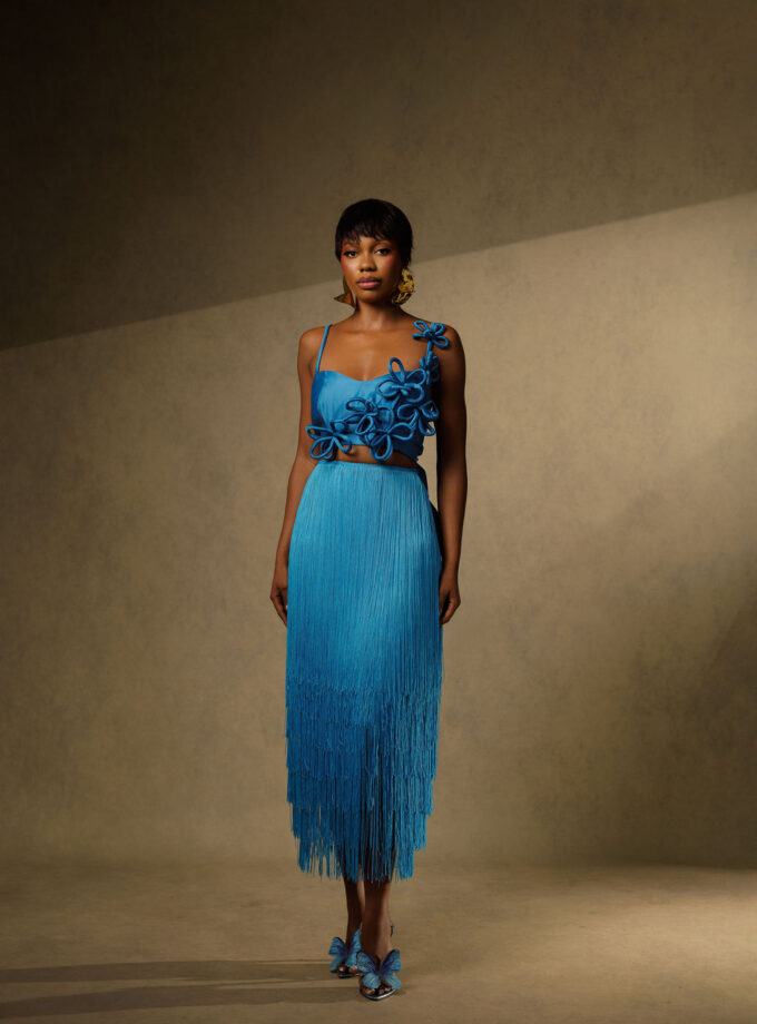 Gardenia Fringe Set