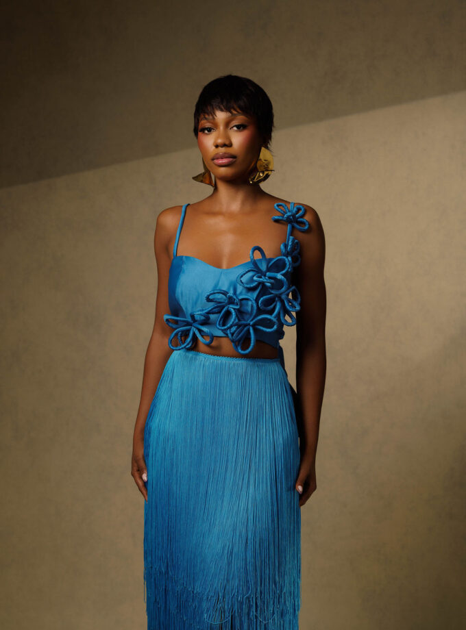 Gardenia Fringe Set