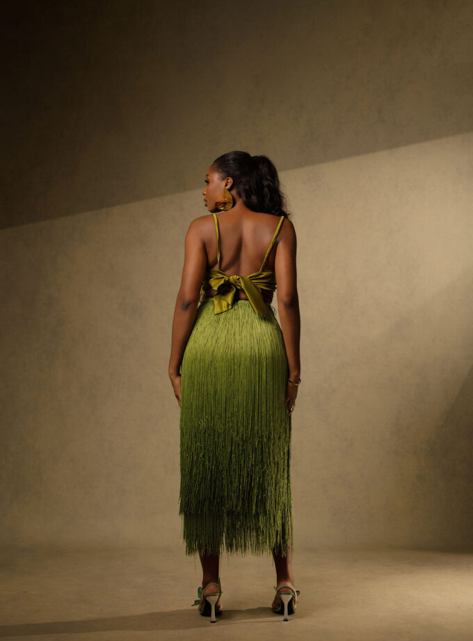 Gardenia Fringe Set